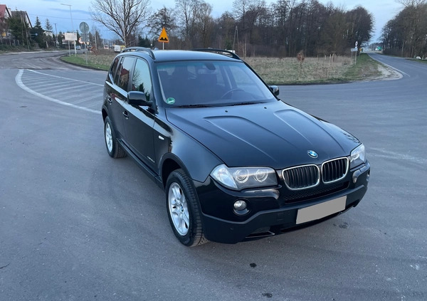 BMW X3 cena 34900 przebieg: 231000, rok produkcji 2008 z Nidzica małe 436